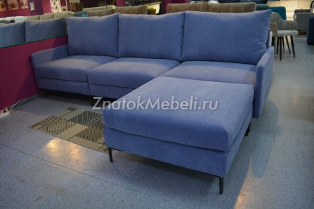 Прямой диван "Монако" с пуфом с фото и ценой - Фотография 2