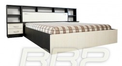 Кровать с прикроватным блоком 