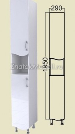 Шкаф напольный "Фиджи 30"(стандарт) с фото и ценой - Фотография 1